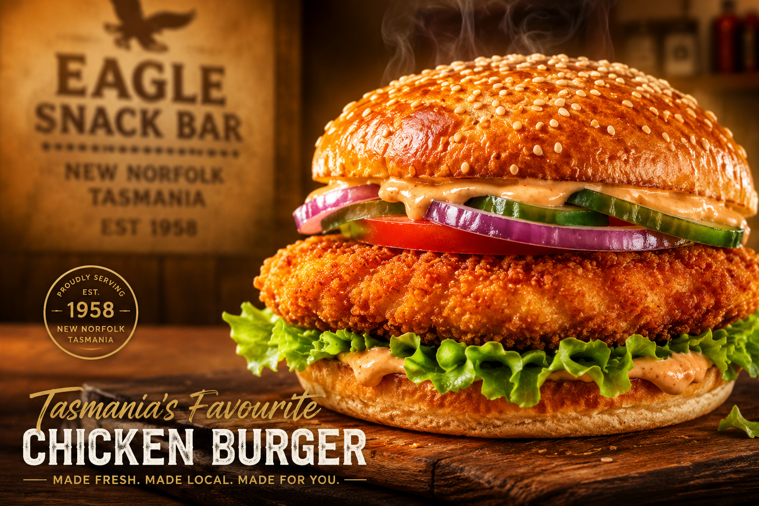 Flame-Grilled Chicken Burgers
